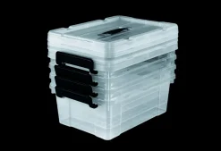 EASYmaxx 4er Set Aufbewahrungsboxen 12L