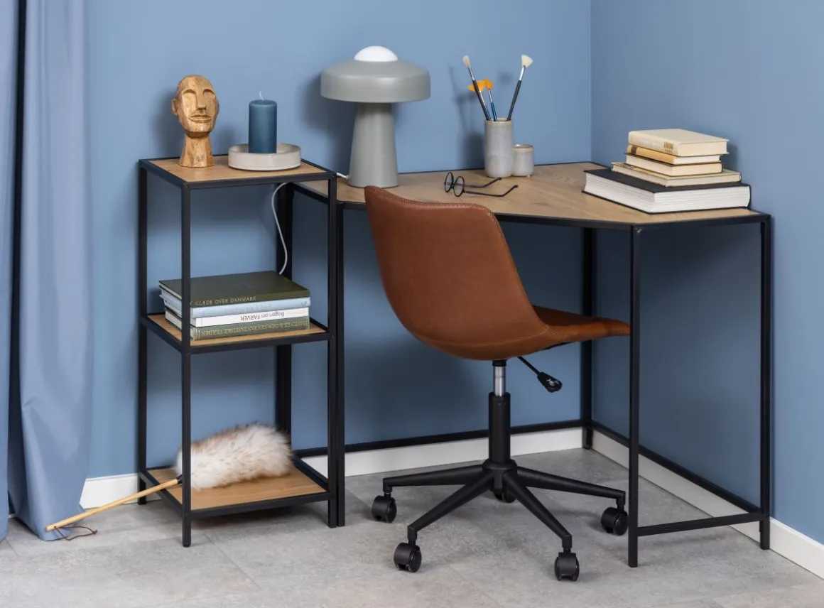 Eck-Regal Seaford Eiche 83 cm