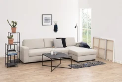 Eck-Regal Seaford Glas 83 cm