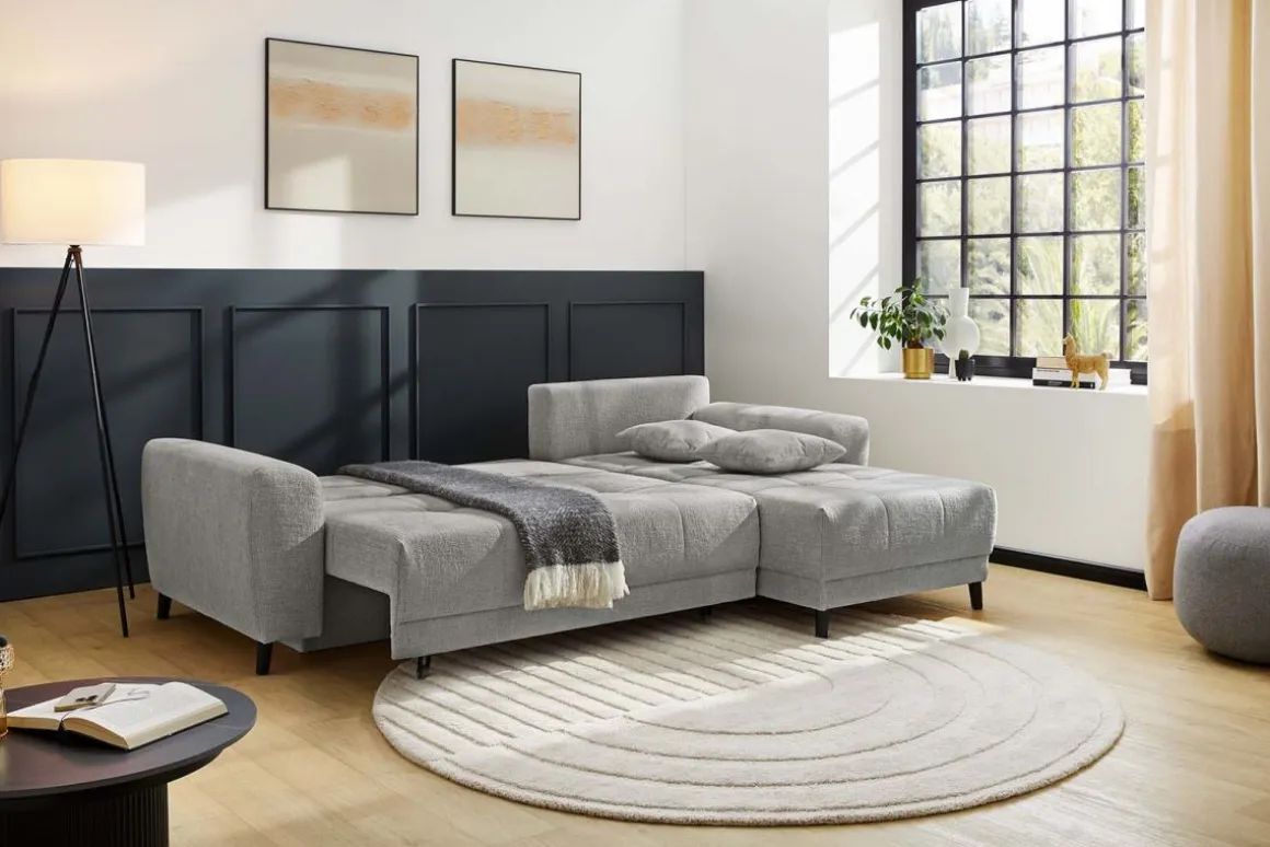Ecksofa Beverly Grau