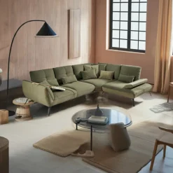 Ecksofa Dover XC grün