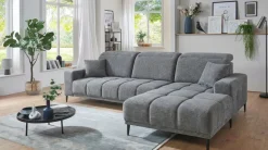 Ecksofa Livorno Grau