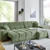 Ecksofa London Grün