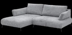 Ecksofa Madison Hellgrau