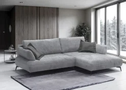 Ecksofa Madison Hellgrau