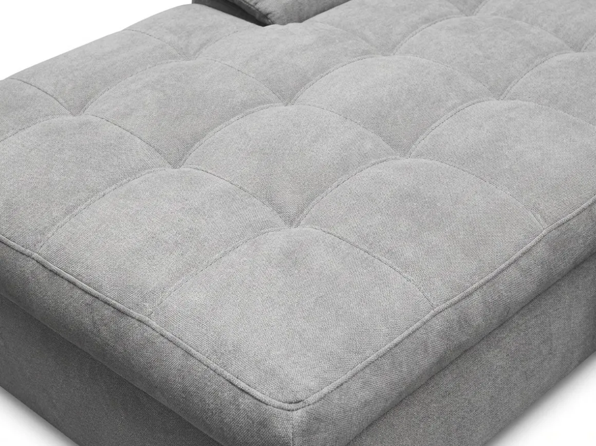 Ecksofa Maike mit Schlaffunktion Grau