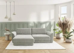 Ecksofa 25094 mit XXL Canape