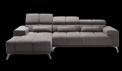 Ecksofa Speed mit Funktion Grau