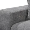 Ecksofa Sydney Anthrazit mit Stauraum und Funktionen