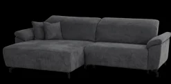 Ecksofa Trani Anthrazit mit Relaxfunktion