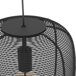 EGLO AGL Pendelleuchte Rinroe 1-flg schwarz