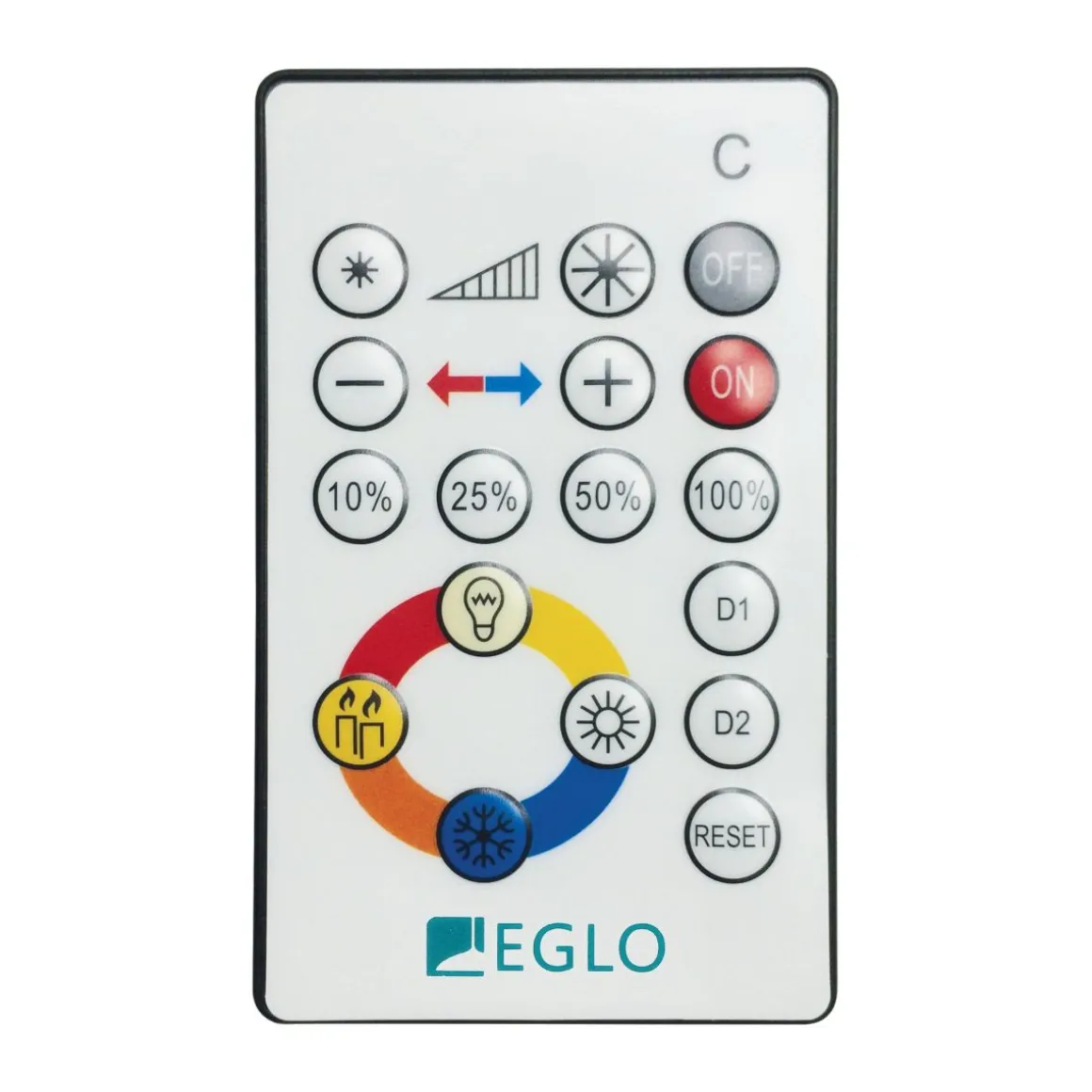 EGLO Deckenleuchte Sileras Weiß