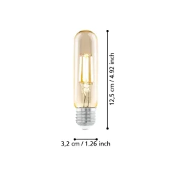 EGLO E27 LED Filament Leuchtmittel Amber