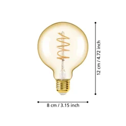EGLO E27 LED Filament Leuchtmittel Amber