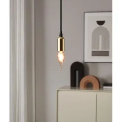 EGLO E14 LED Filament Leuchtmittel Kerzenform Amber