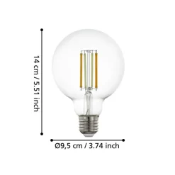 EGLO E27 smartes LED Filament Z-Leuchtmittel