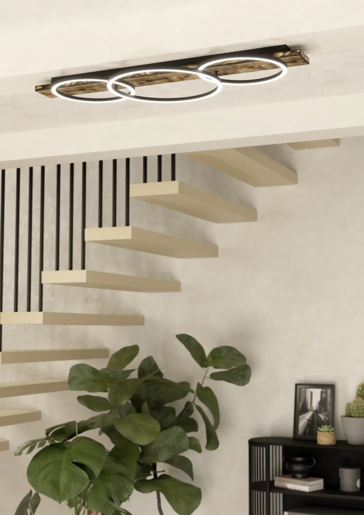 EGLO 3-flg LED Deckenleuchte Boyal