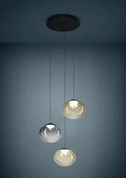 EGLO 3-flg LED Pendellampe Pantoja