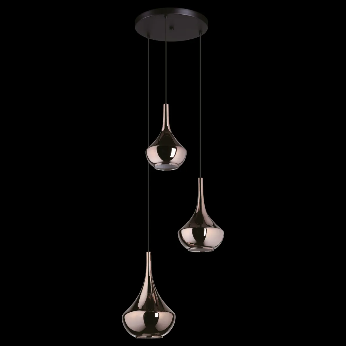 EGLO 3-flg Pendellampe Almoster
