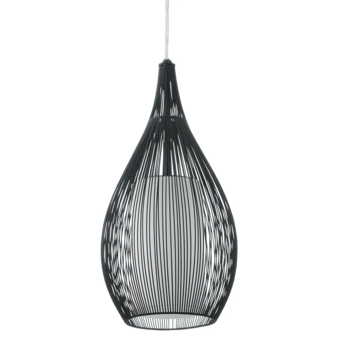 EGLO 1-flg Pendelleuchte Razoni Schwarz