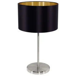EGLO 1-flg Tischleuchte Maserlo Schwarz