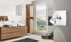 EGLO 3-flg Wandleuchte Tamara 1 Weiss Chrom