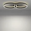 EGLO LED Deckenlampe Gambulaga Schwarz