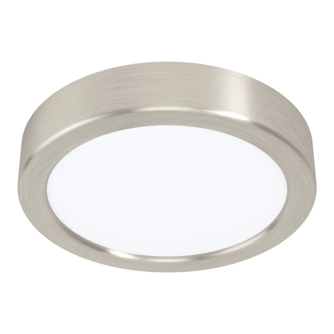 EGLO LED Deckenleuchte Fueva 5 (kaltweiß) Nickel Ø 16 cm