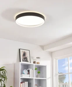 EGLO LED Deckenleuchte Laurito Schwarz