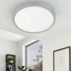EGLO LED Deckenleuchte Molay Silber Ø 28,5 cm