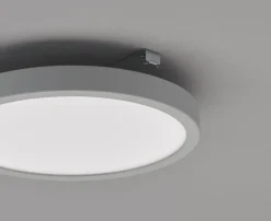 EGLO LED Deckenleuchte Molay Silber Ø 28,5 cm