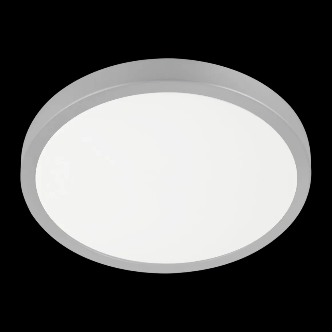 EGLO LED Deckenleuchte Molay Silber Ø 28,5 cm