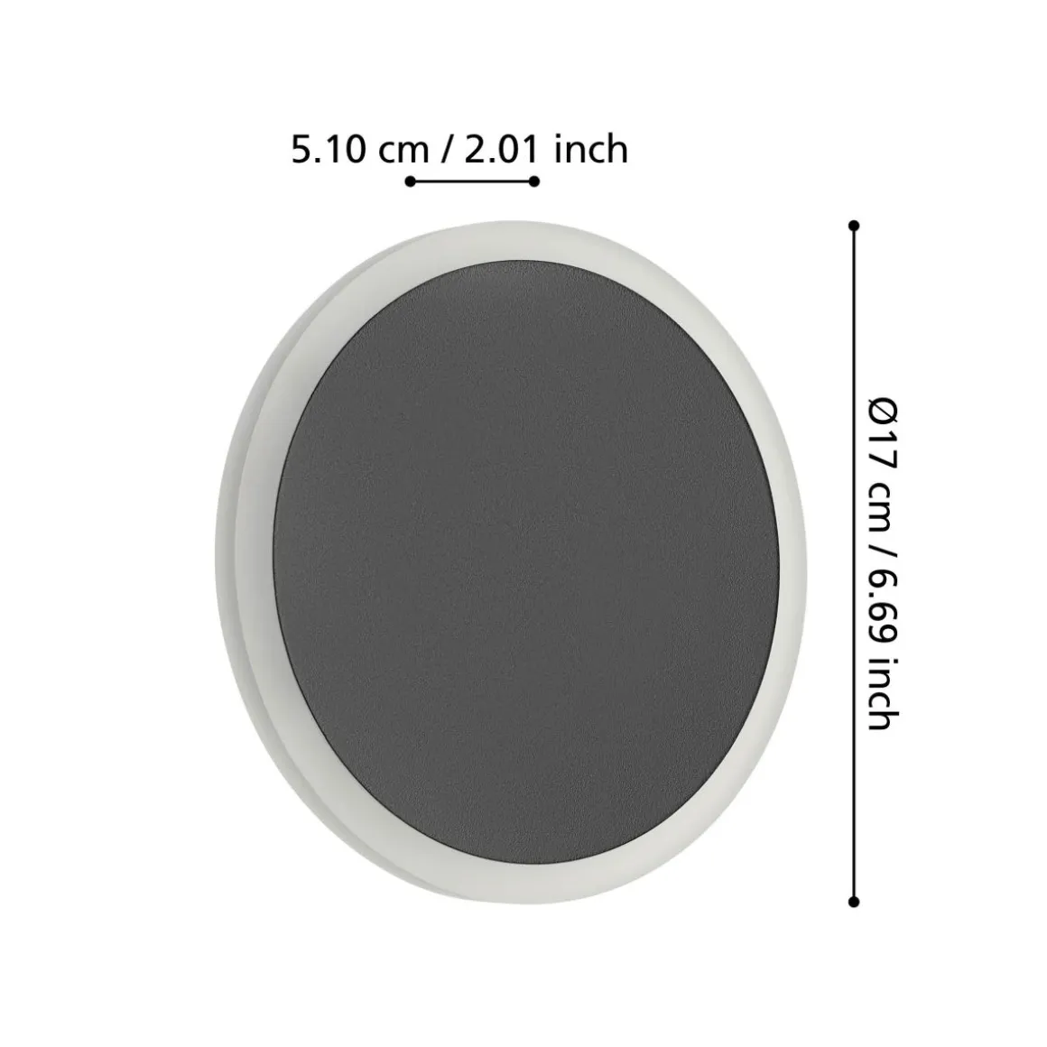 EGLO LED Wandlampe Talamello 1 17 cm