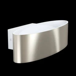 EGLO LED Wandleuchte Maccacari Weiß Nickel