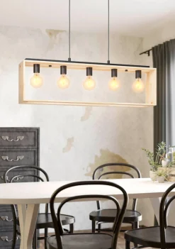 EGLO Pendelleuchte Famborough 5-flg