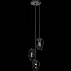 EGLO Pendelleuchte Newtown Schwarz