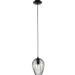 EGLO Pendelleuchte Newtown Schwarz Ø 16 cm