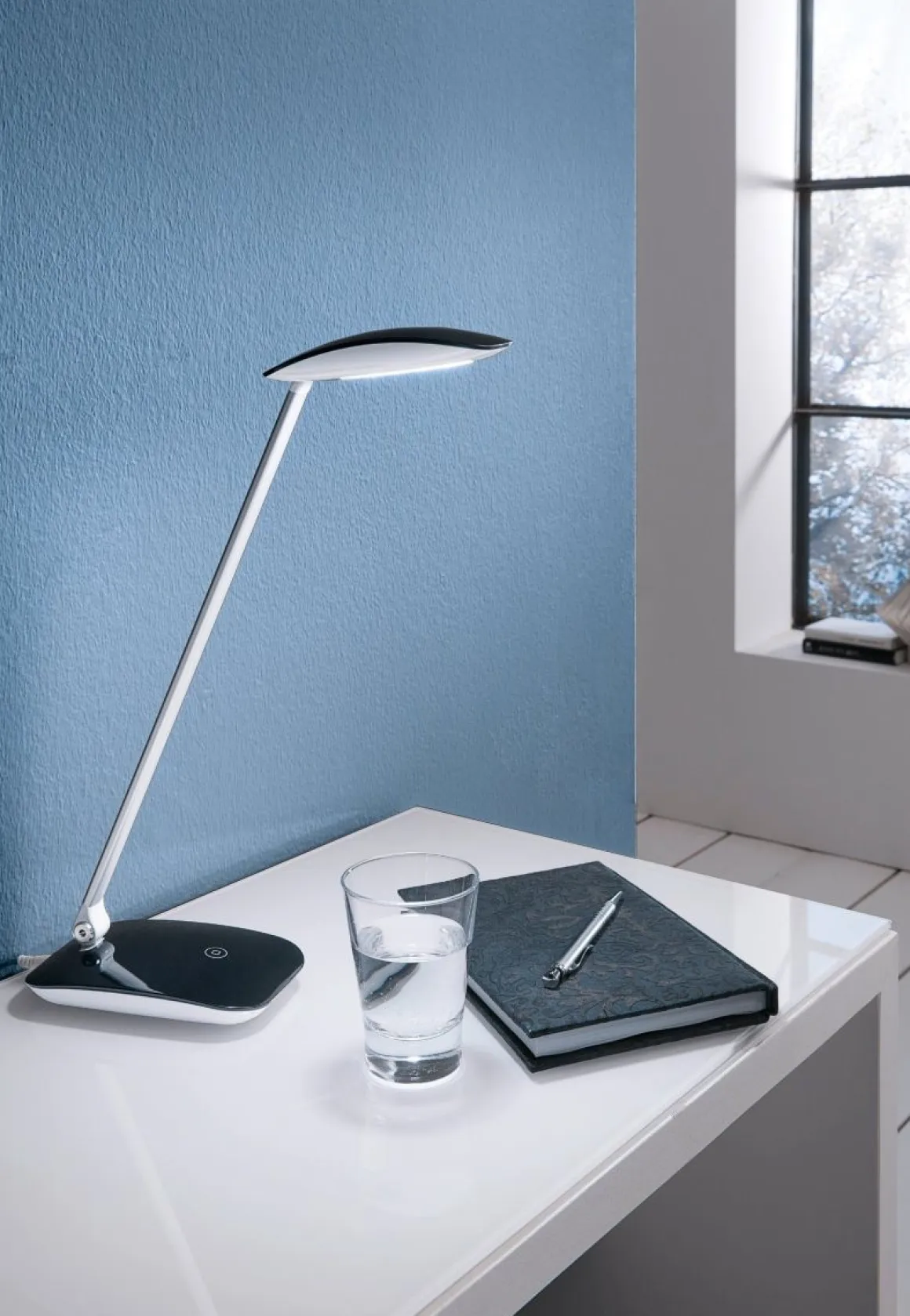 EGLO Tischleuchte Cajero Schwarz