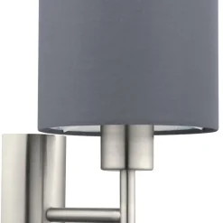 EGLO Wandleuchte Pasteri Nickel-matt