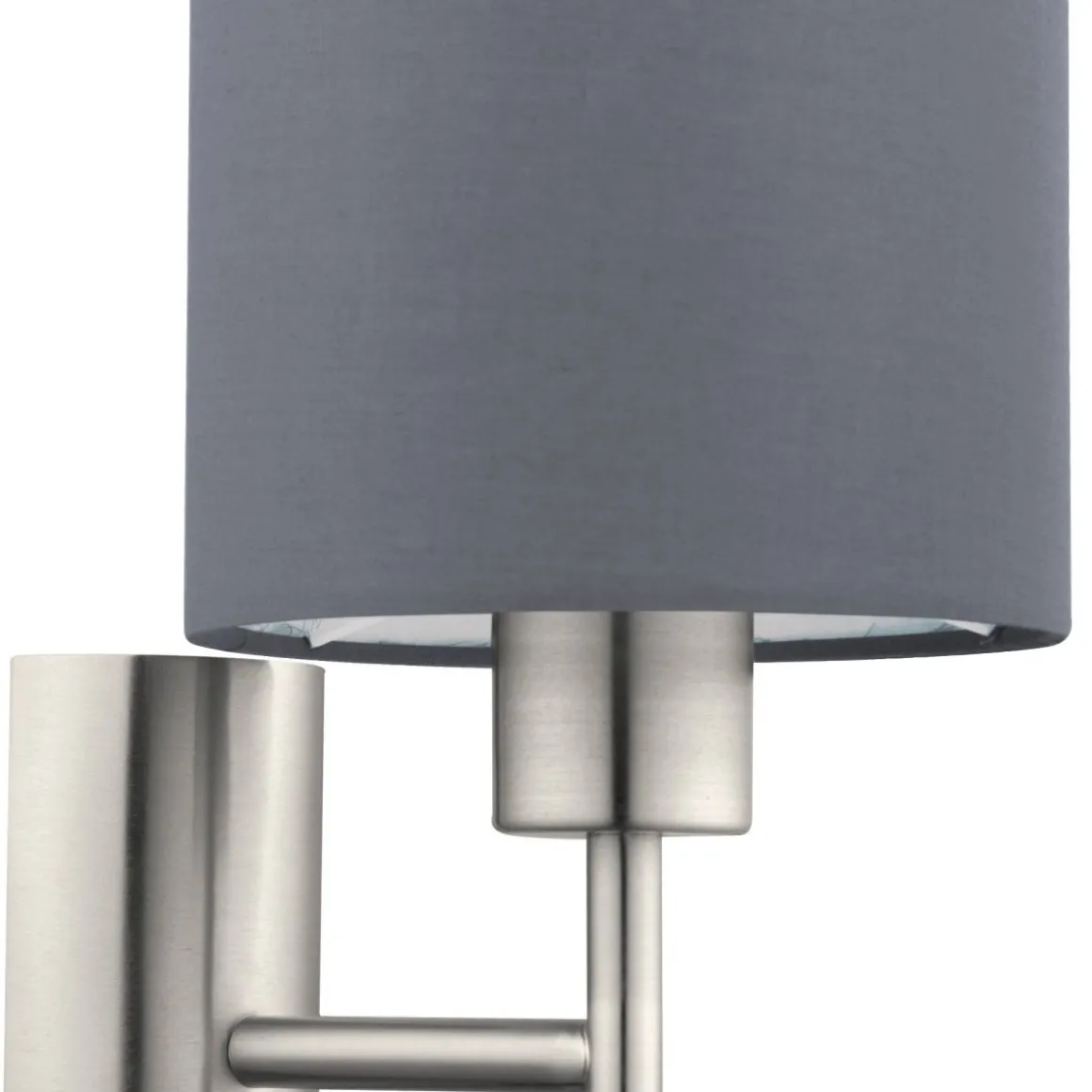 EGLO Wandleuchte Pasteri Nickel-matt