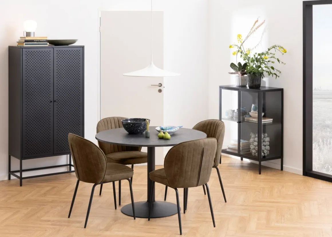 Esstisch Ibiza Marmor Schwarz