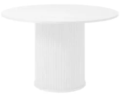 Esstisch Nola Weiß Ø 120 cm