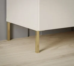 Füße Libertad Metall Gold