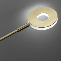 Fischer & Honsel 1-flg LED Stehleuchte Dent-TW Messingfarben