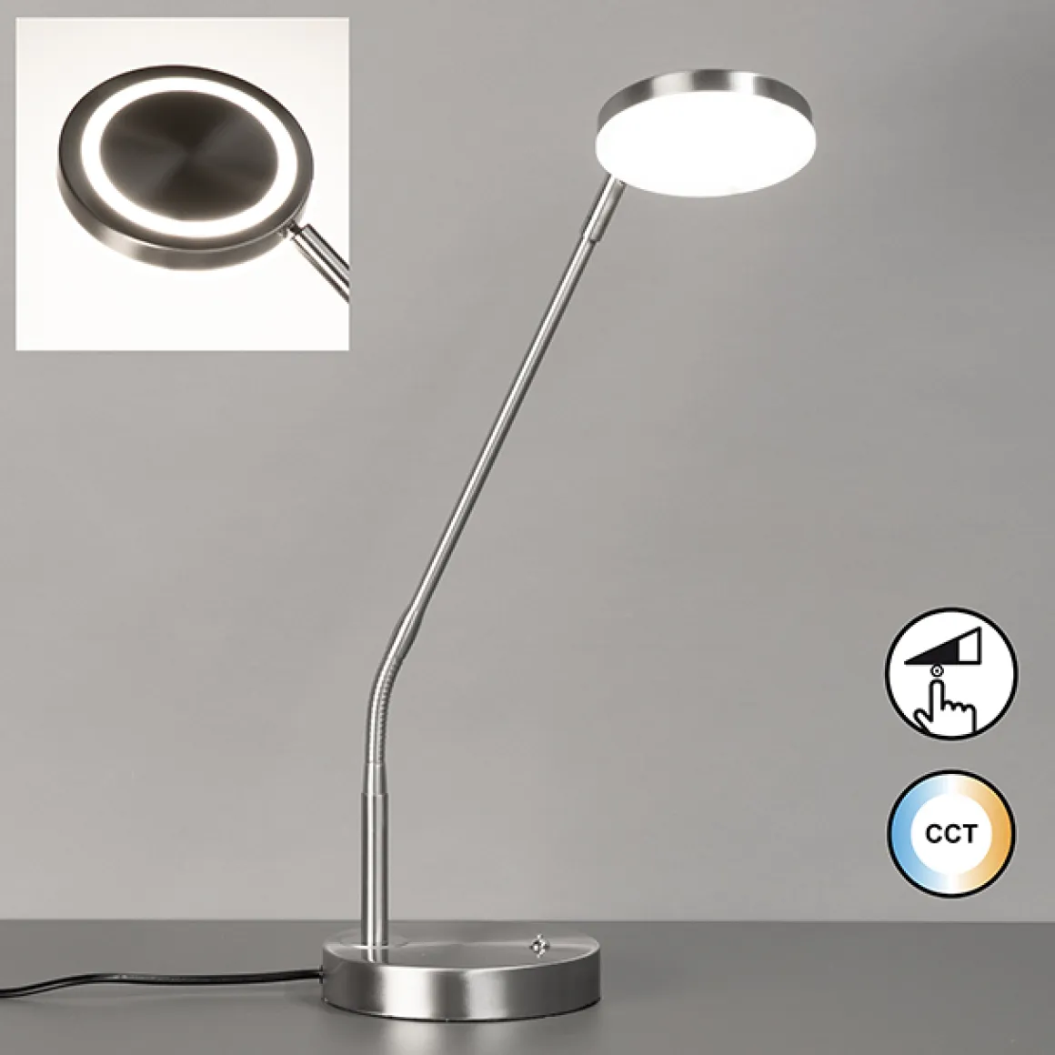 Fischer & Honsel 1-flg. LED Tischlampe Sorento