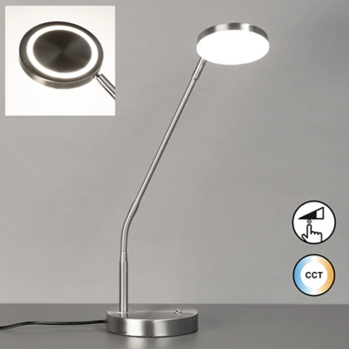 Fischer & Honsel 1-flg. LED Tischlampe Sorento