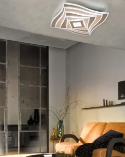 Fischer & Honsel LED Deckenlampe Hero Sandfarben