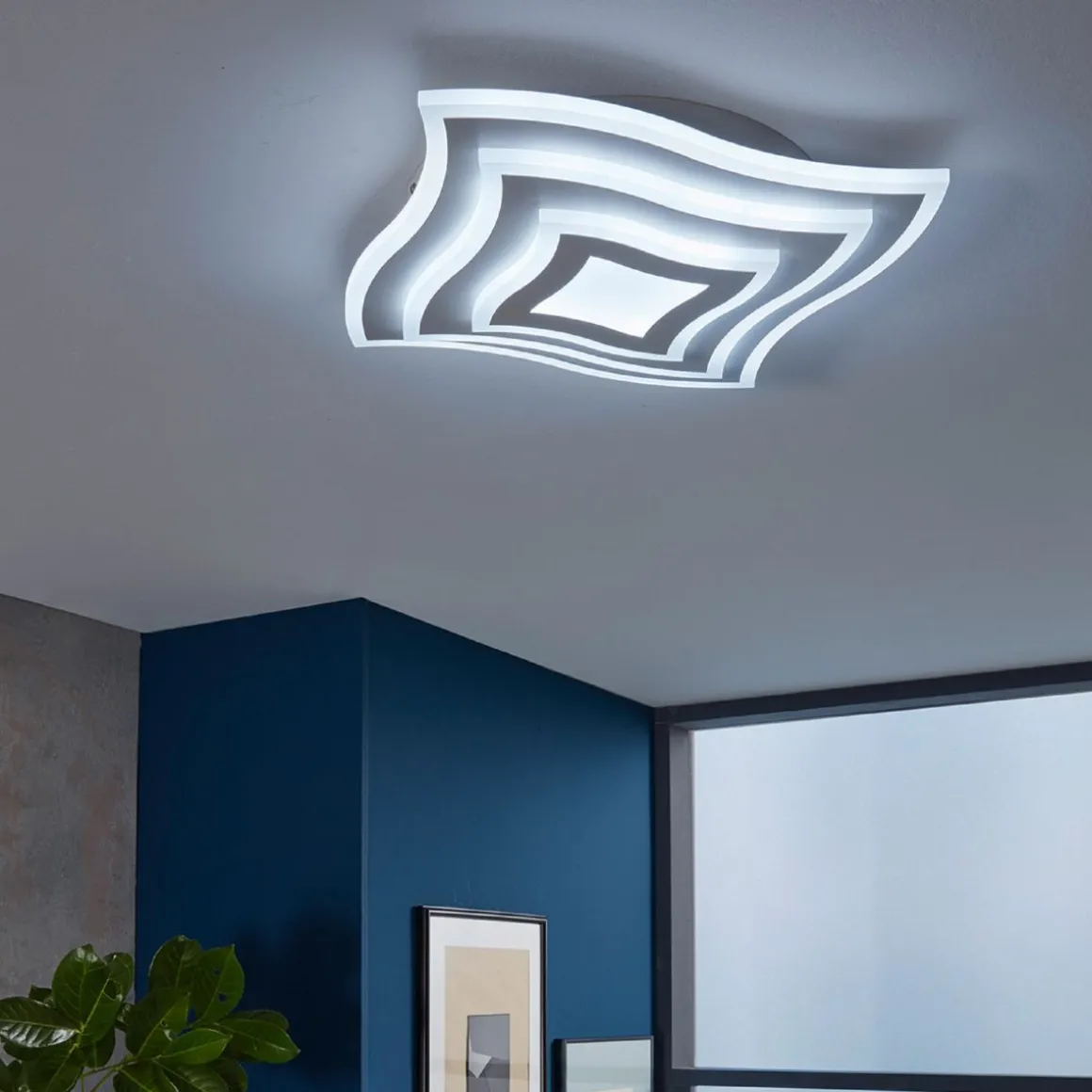 Fischer & Honsel LED Deckenleuchte Gorden
