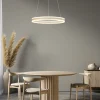 Fischer & Honsel LED Pendellampe Silvio Sandfarben