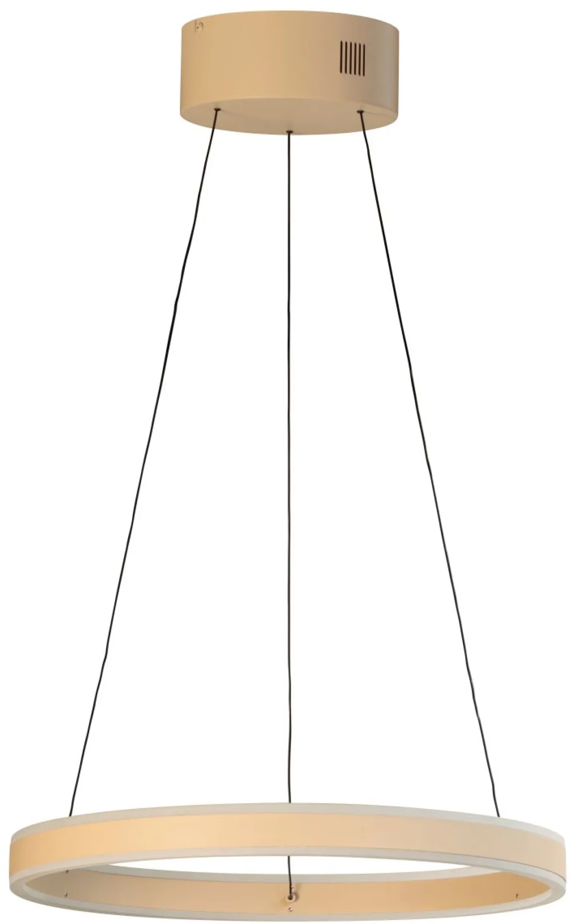 Fischer & Honsel LED Pendellampe Silvio Sandfarben